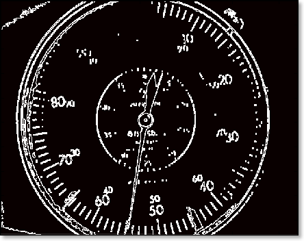 Dial indicator 4, thickened
